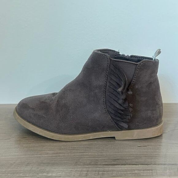 Old Navy Grey Ankle Boots - Picture 3 of 10